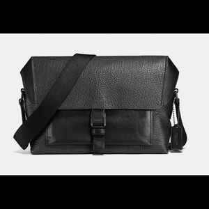 Coach Manhattan Bike Bag In Black/Black